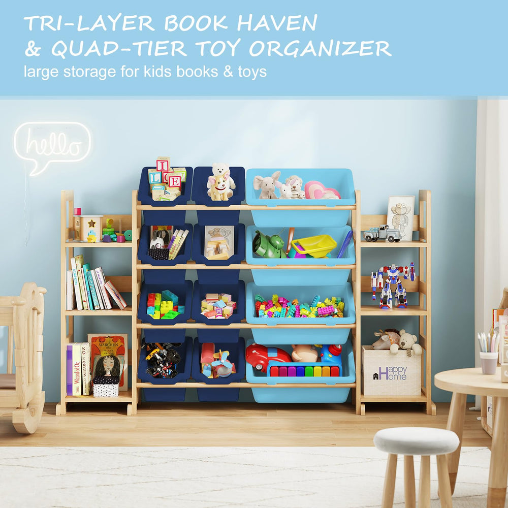 EXPERLAM playroom storage perfect for nurseries and classrooms to organize toys and books.