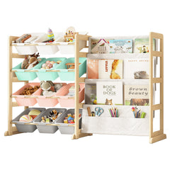 EXPERLAM toy storage organizer bins closeup highlights easy toy sorting