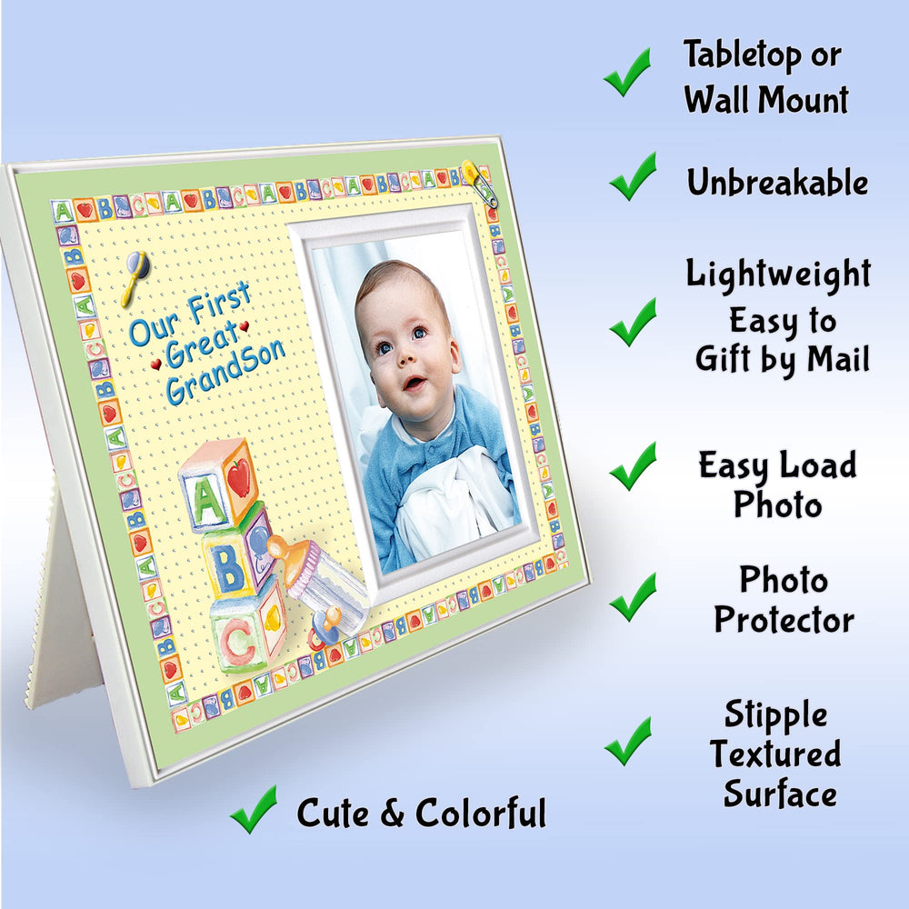 Expressly Yours Photo Expressions baby announcement frame with virtually unbreakable construction for safe mailing