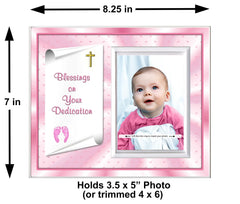 Expressly Yours! Photo Expressions frame with wall-mount capability for flexible placement.