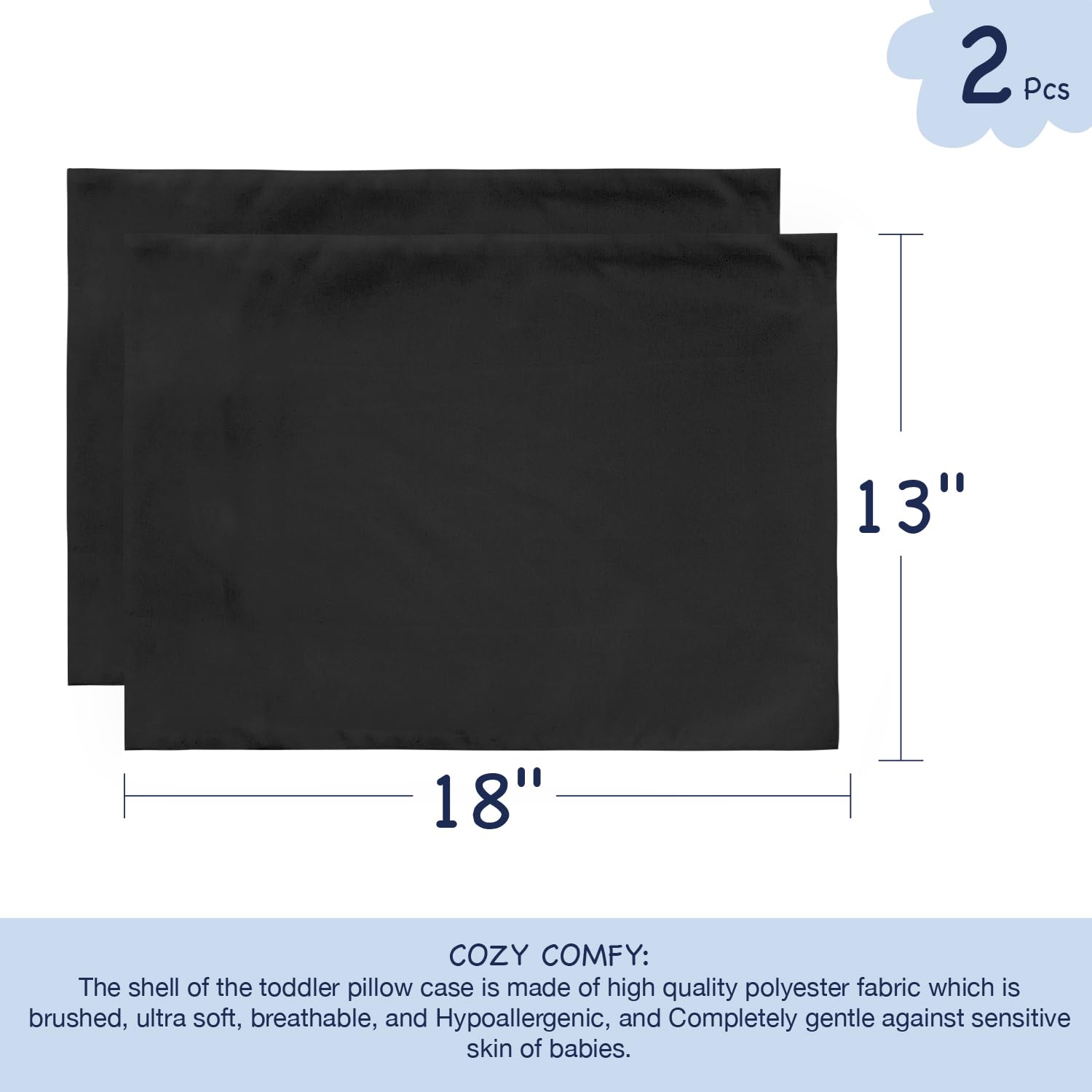 EXQ Home compatible with Celeep, KeaBabies, and other baby pillows.