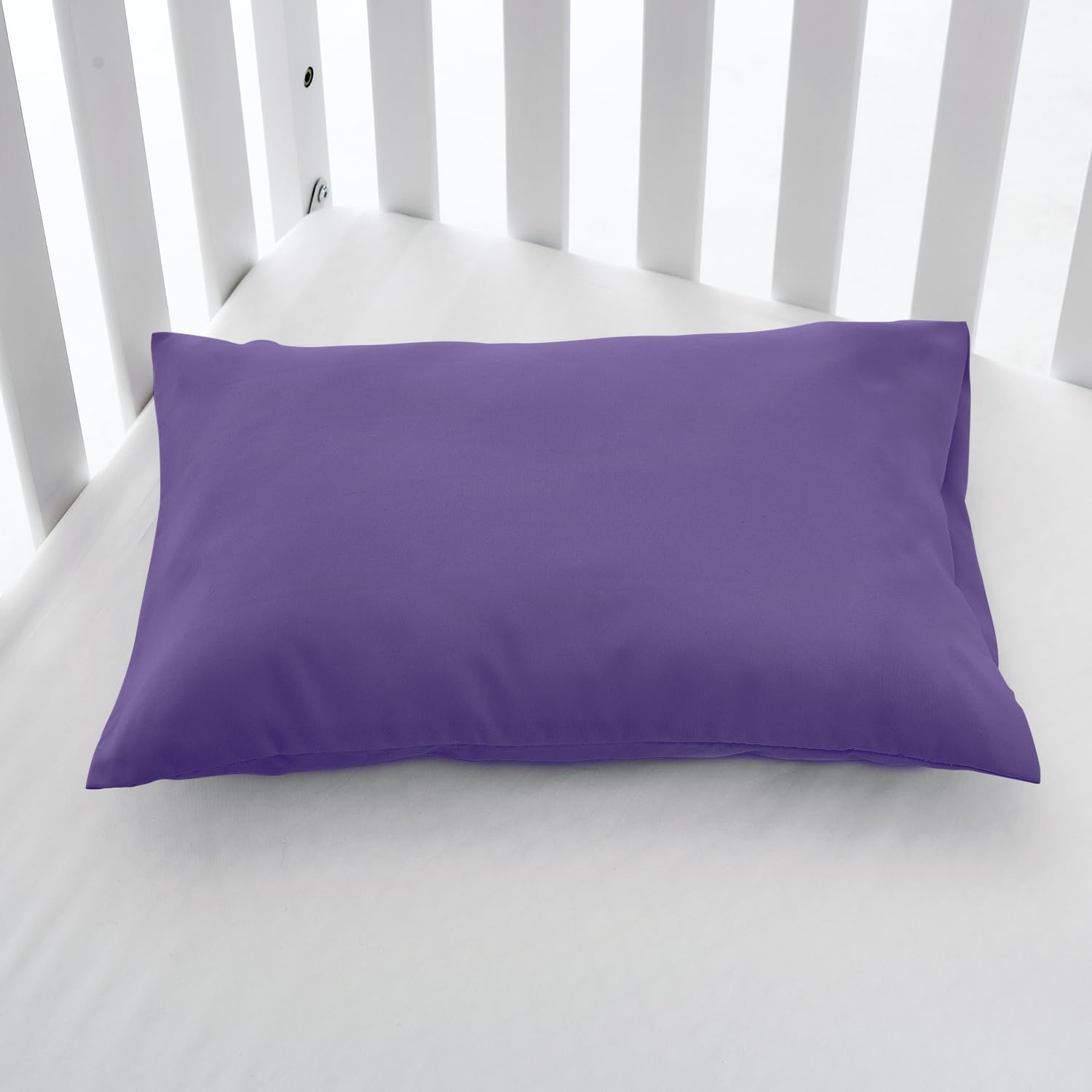 EXQ Home machine-washable pillowcase ensures easy care after travel and sleepovers.