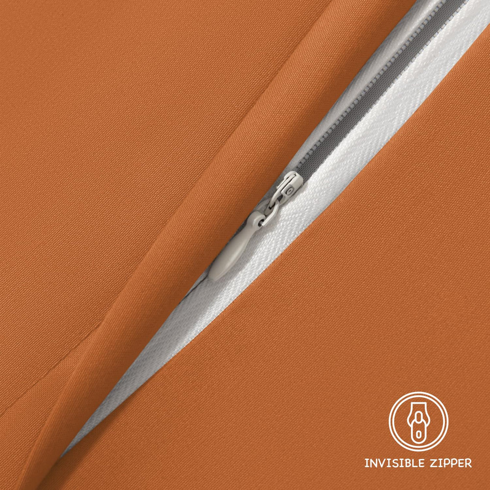 EXQ Home machine-washable pillowcase closeup highlights easy care on gentle cycles.