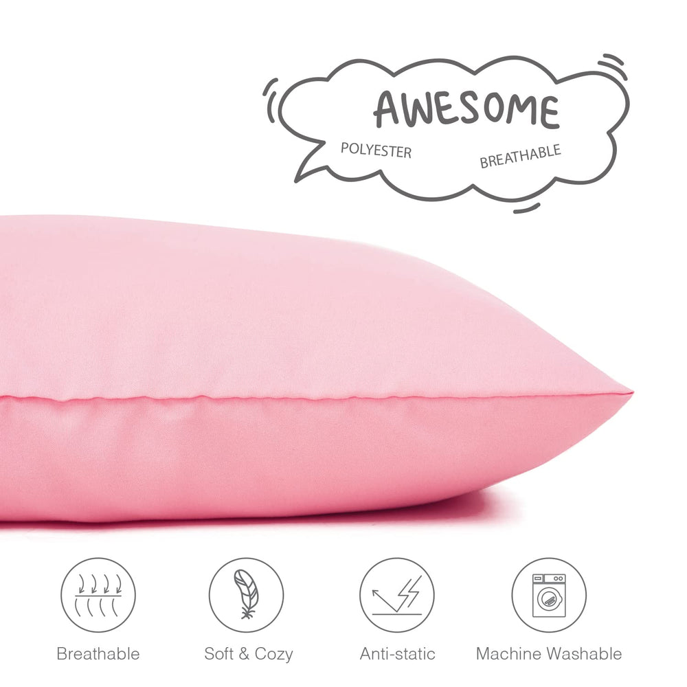 EXQ Home machine washable pillowcase for easy care and quick cleanup