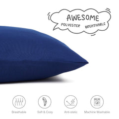 EXQ Home pillowcase closeup highlights soft fiber texture for gentle sleep