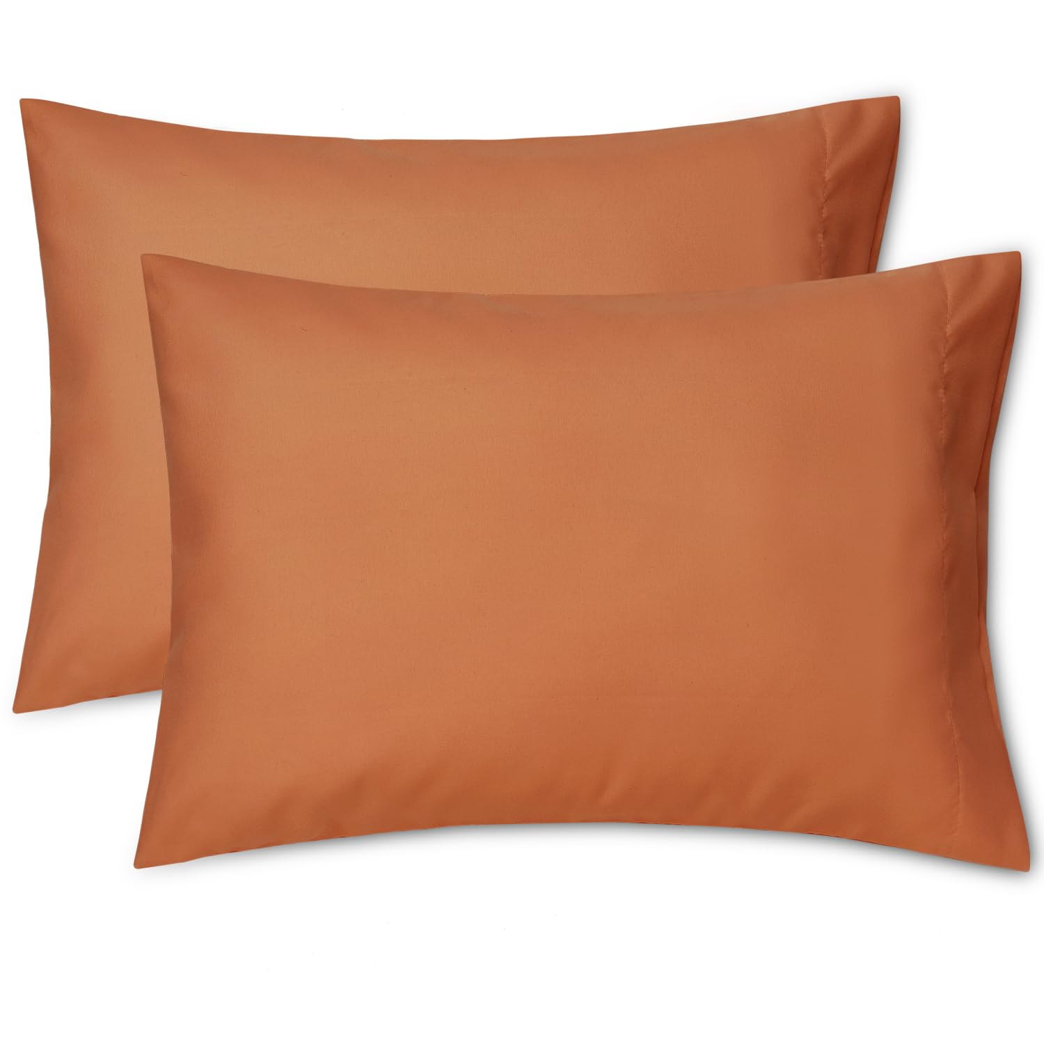 EXQ Home toddler pillowcase 13x18 umber front view with soft, breathable fabric.