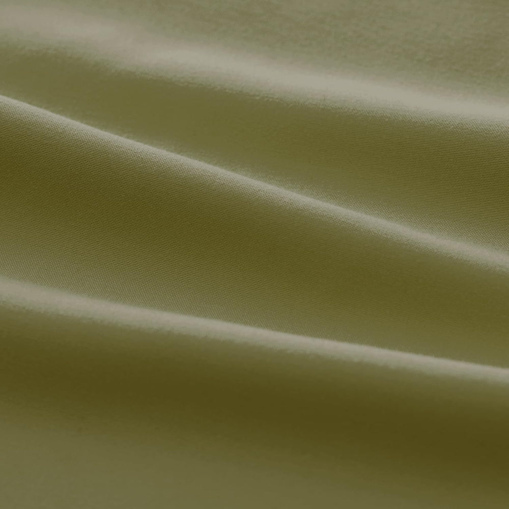EXQ Home olive green travel-ready pillowcase set supports kids' naps on the go.