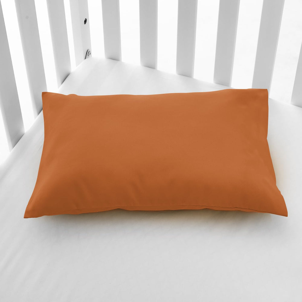 EXQ Home 13x18 travel pillowcase pack closeup highlights breathable microfiber for comfort.