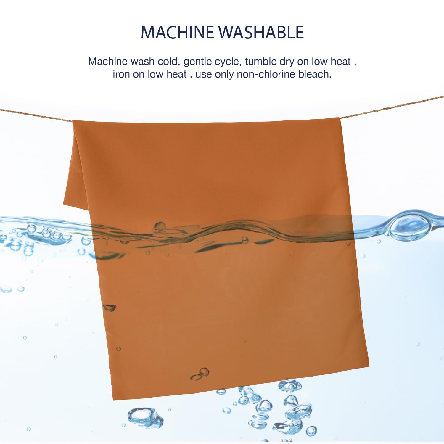 EXQ Home two-pack pillowcases closeup demonstrates versatile sizing and easy pairing.