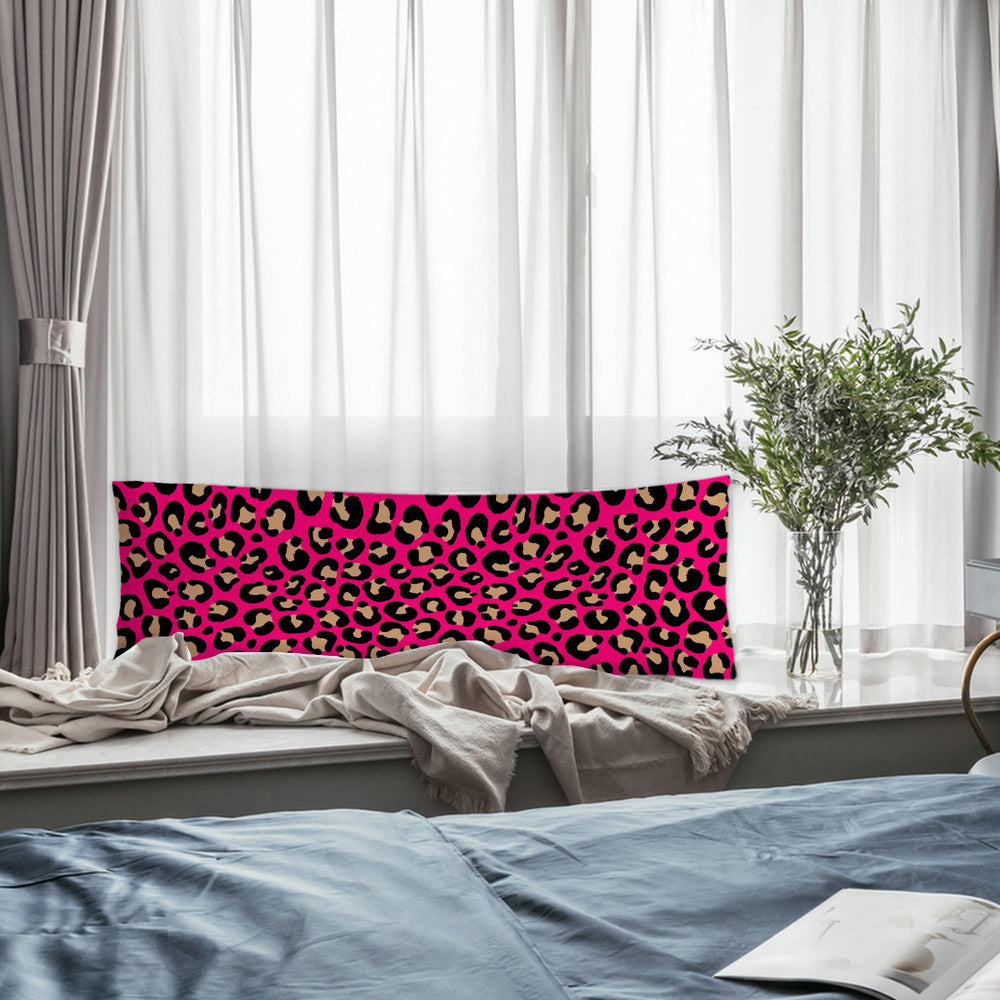 Exqcom 20x54 size shown fitting long body pillows for easy styling
