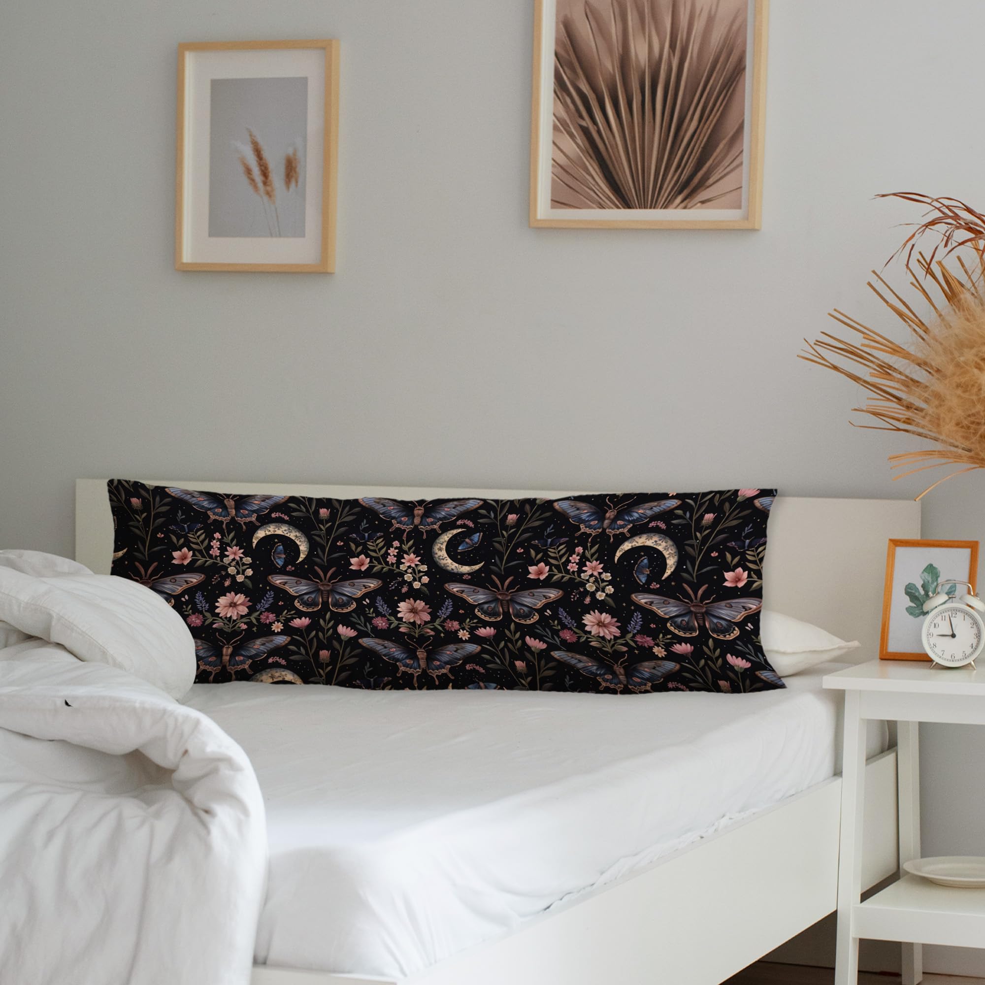 Exqcom Celestial Stars pattern pillow cover adds celestial charm to living spaces.
