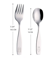 Exzact ANNOVA spoon close-up with smooth bowl for comfortable feeding