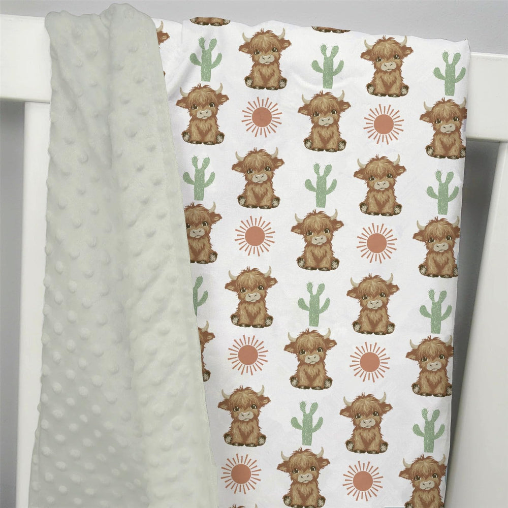 EyMzcod Mink Baby Blanket Double Layer provides durable warmth for year-round use.