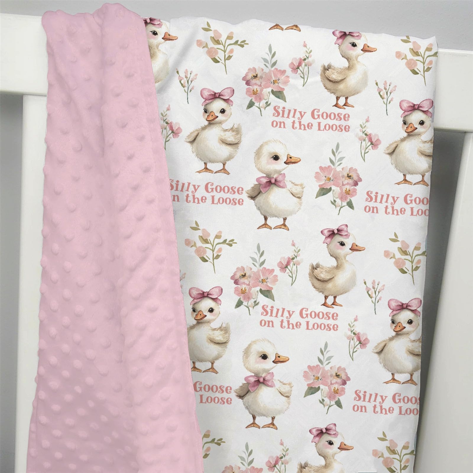 EyMzcod Mink Baby Blanket easy-care machine-washable, gentle cycle option.