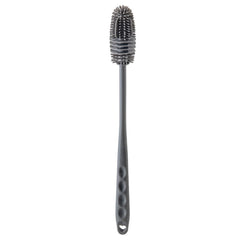 EYAKEG silicone bottle brush with extra-long handle for deep-cleaned bottles, vases, and jars