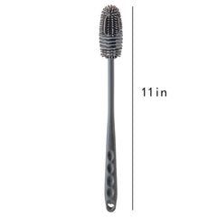 EYAKEG silicone bottle brush narrow-neck design reaches hard-to-clean openings