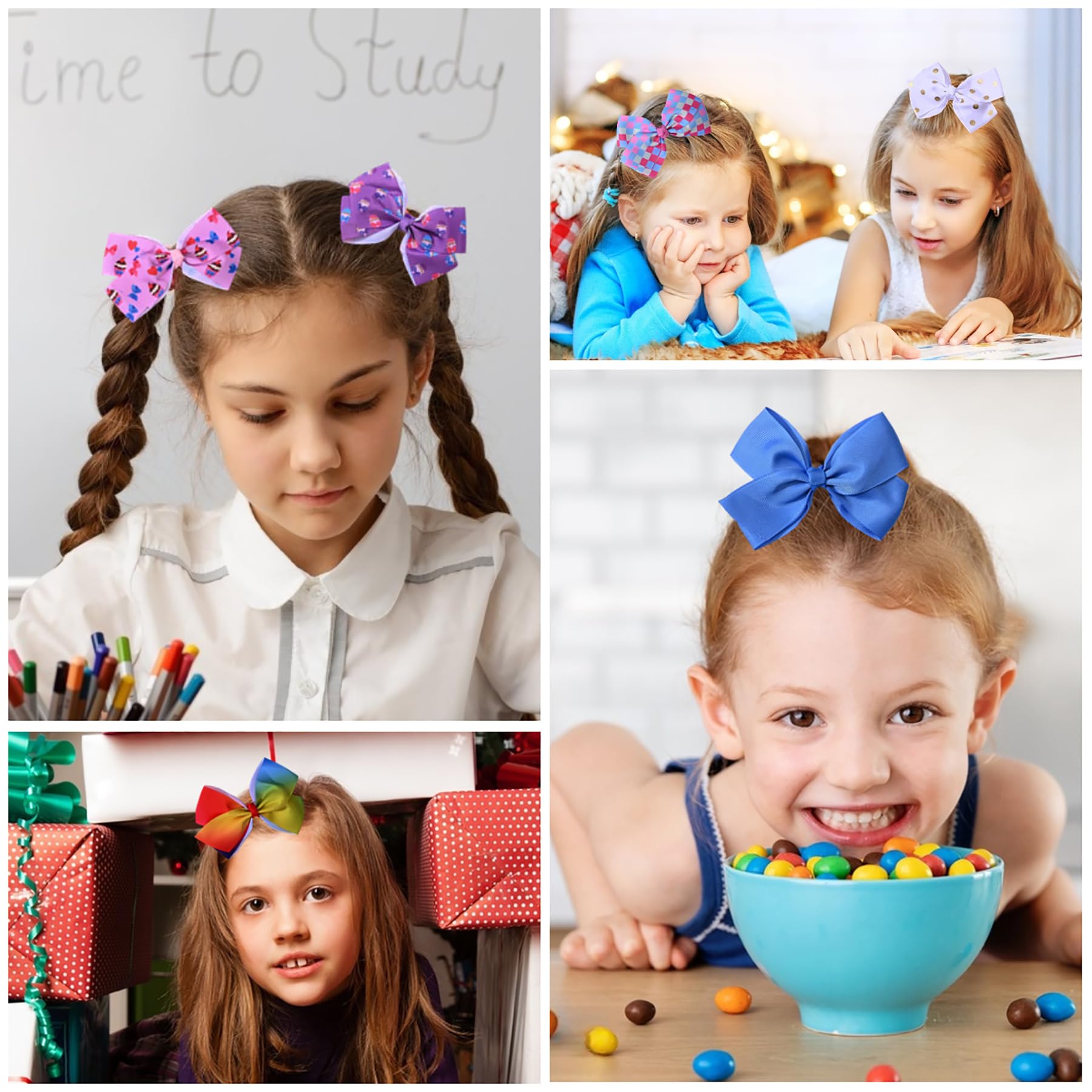 Eyegla gift-ready pack highlights convenient, colorful bows for birthday or party gifts
