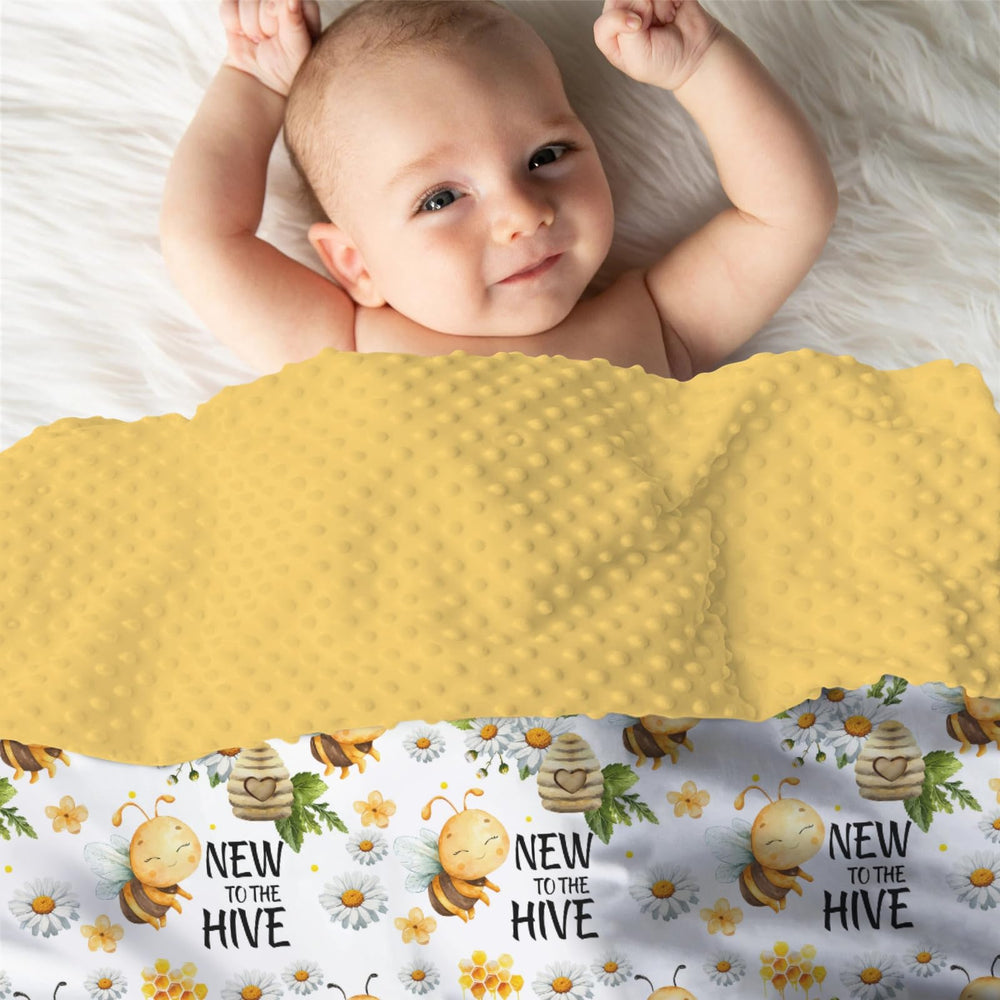 EyMzcod Mink Baby Blanket shown for winter warmth as a cozy layer