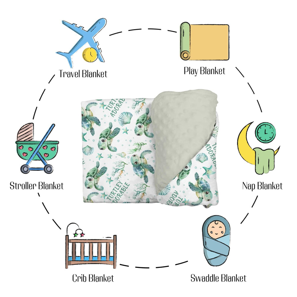 EyMzcod swaddle blanket nursery decor scene highlights versatile use as swaddle and crib wrap.