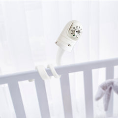 EYSAFT adjustable-arm baby monitor mount allows precise positioning