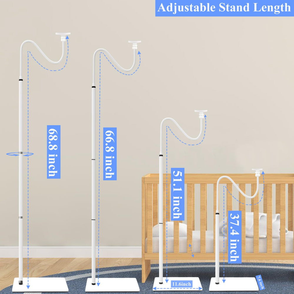 EYSAFT non-slip-base keeps the monitor steady on nursery surfaces.