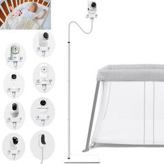 EYSAFT floor stand base provides a broad, stable foundation for nursery cameras.