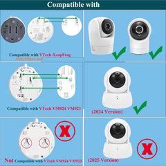 EYSAFT baby monitor mount 85cm reach provides a clearer view of the baby.