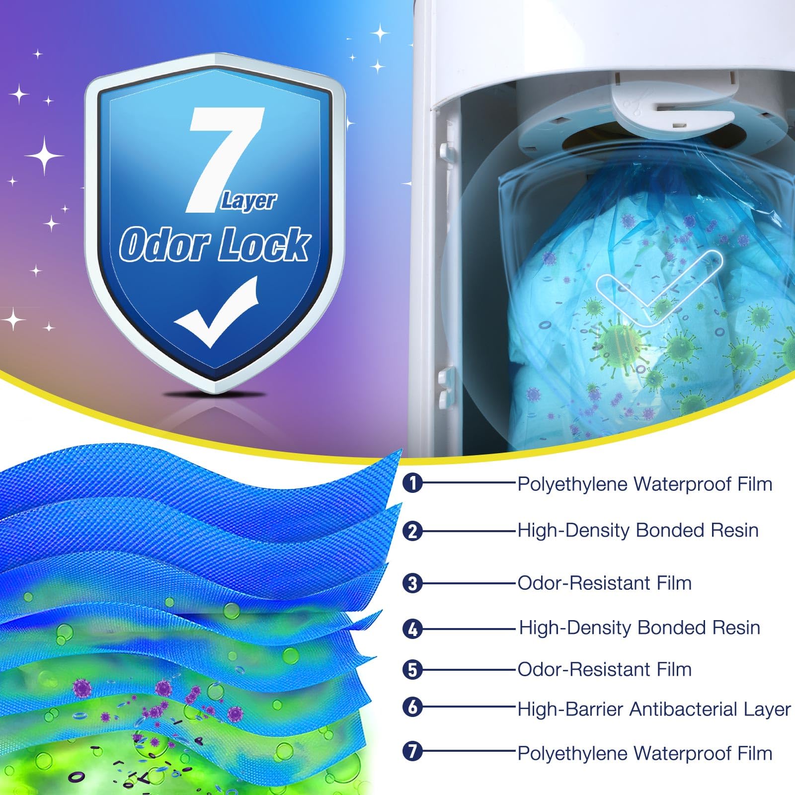 Eyssu extended-length refill packs more diapers without tearing