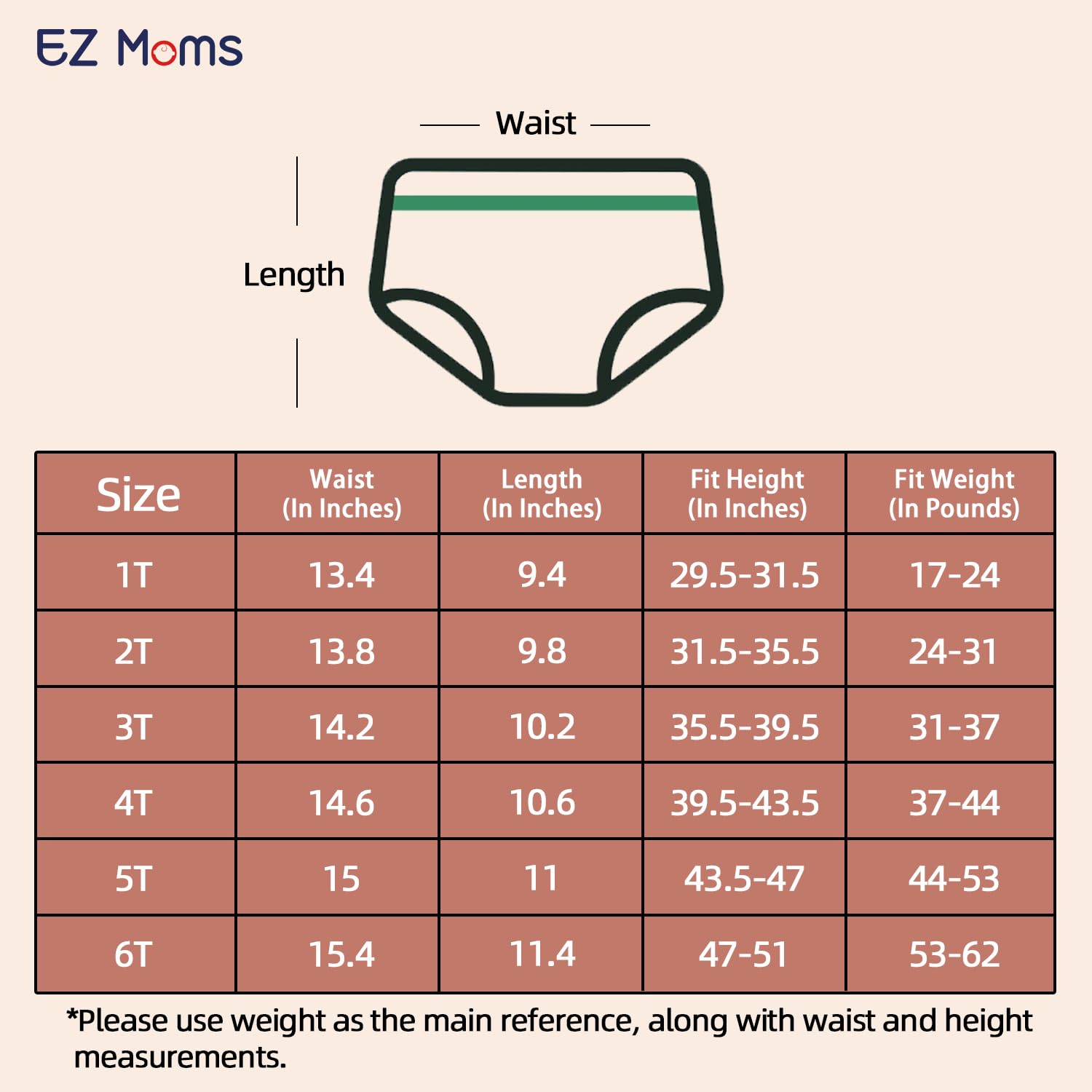 EZ Moms durable soft-material diaper cover designed for everyday wear and repeat use