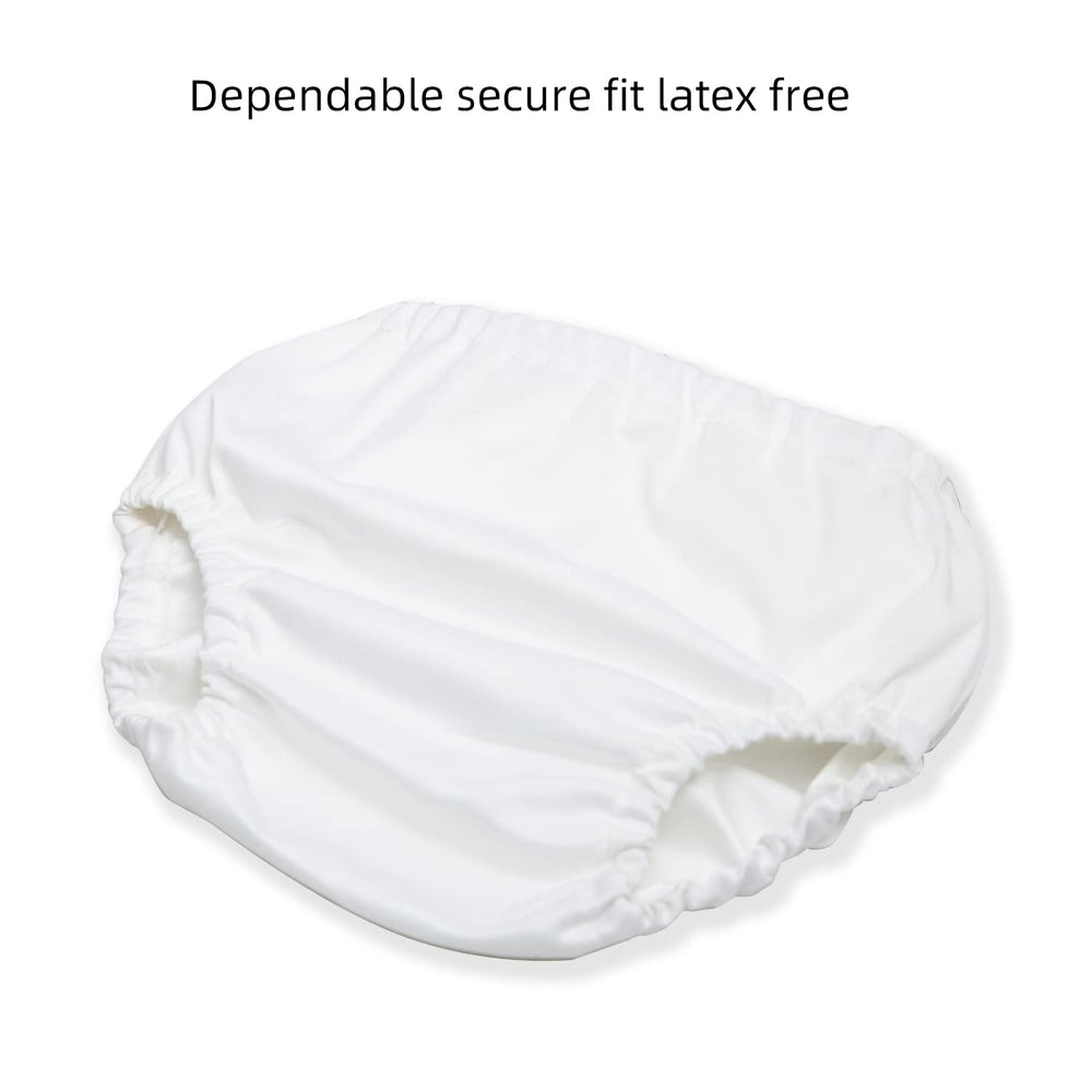 EZ Moms durable waterproof diaper cover protects outfits during playtime
