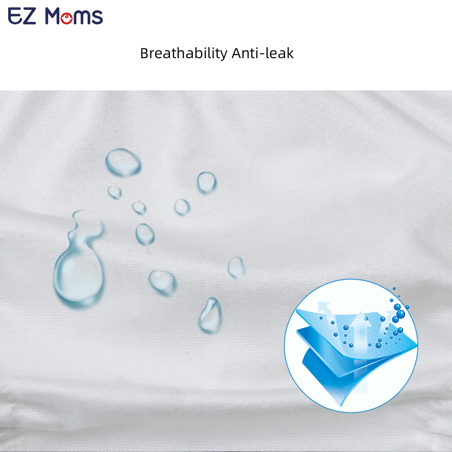 EZ Moms plastic training pants for boys over underwear with leak protection
