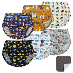 EZ Moms plastic underwear covers with toddler-fit offer comfortable potty training and leak protection.