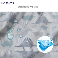 EZ Moms soft elastic waistband closeup emphasizes skin-friendly, comfortable fit.