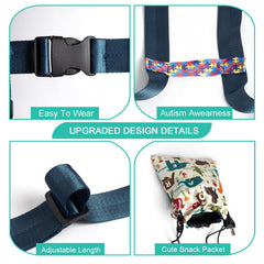 EZ4UVOY chest buckle close-up highlights easy dressing and quick adjustments.