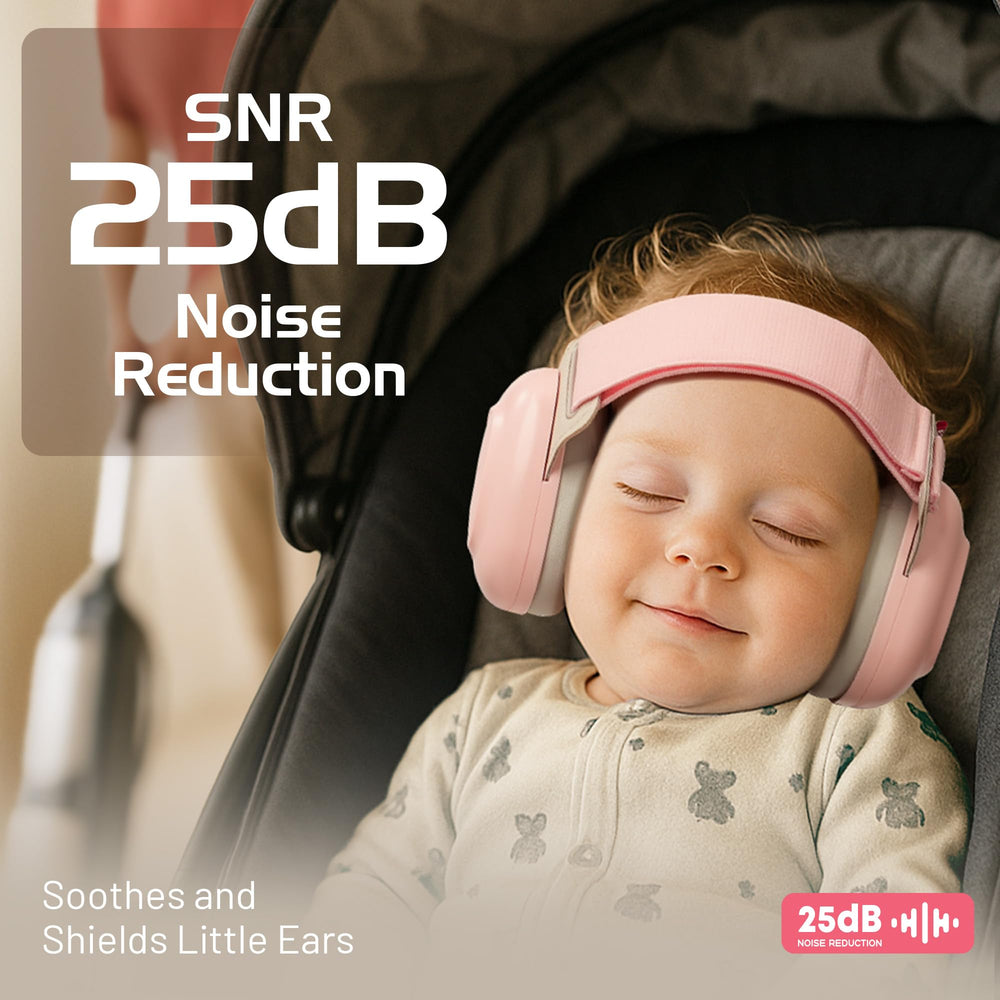 EZARC Baby Ear Muffs fontanel-friendly design reduces pressure on delicate fontanel.