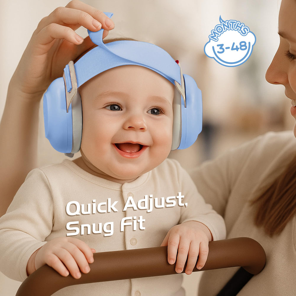 EZARC Baby Ear Muffs storage pouch keeps them organized and ready.