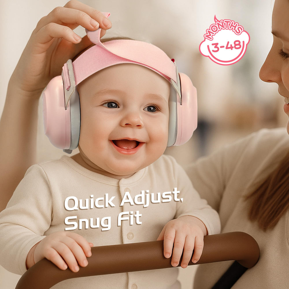 EZARC Baby Ear Muffs travel storage pouch keeps gear organized.