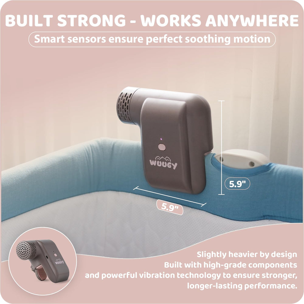 eztrading Wuugy Melody compatible with cribs and strollers for versatile setup.