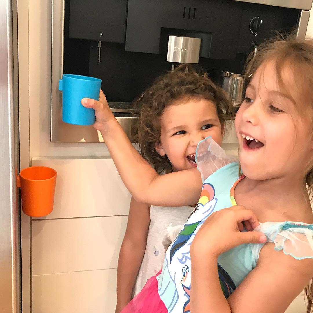 EZTOTZ EZCUP BPA-free plastic, magnets securely embedded for safe use.