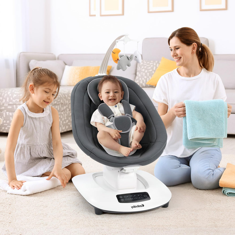 Ezebaby gift-ready swing crafted for new parents seeking reliable comfort