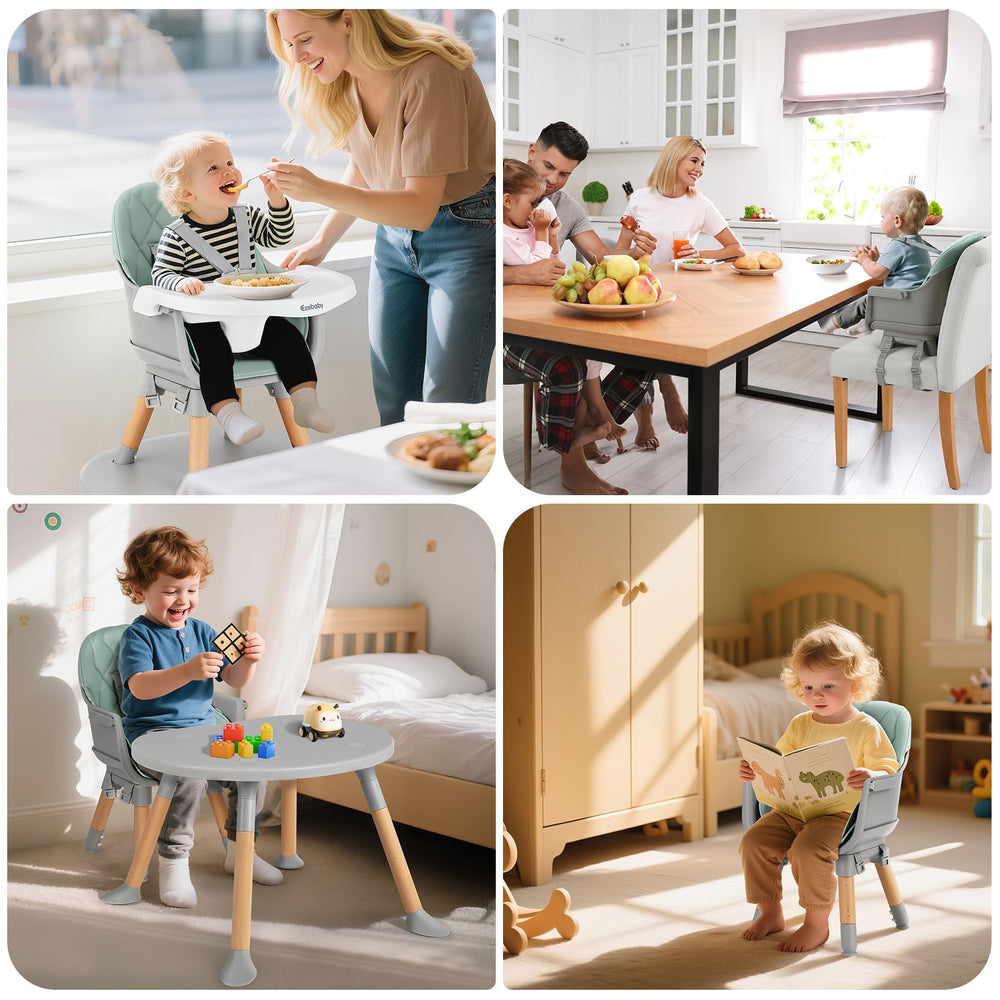 Ezebaby removable PU cushion wipes clean in seconds for quick refresh.