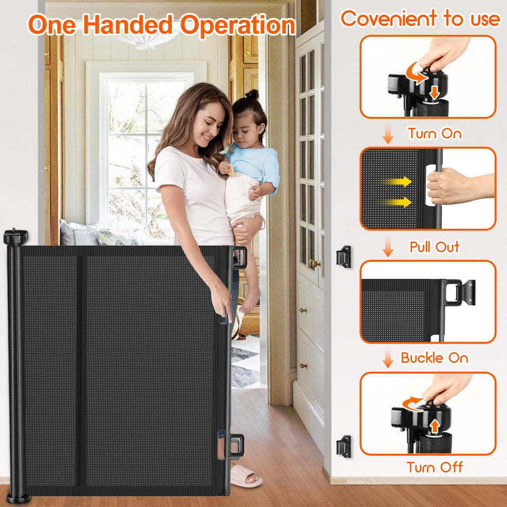 EZIGO durable mesh gate fabric stands up to daily wear