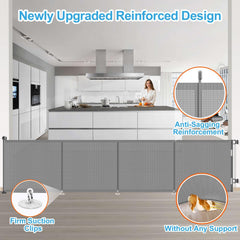 EZIGO reinforced-design with fiberglass rods prevents crawling underneath for added security.