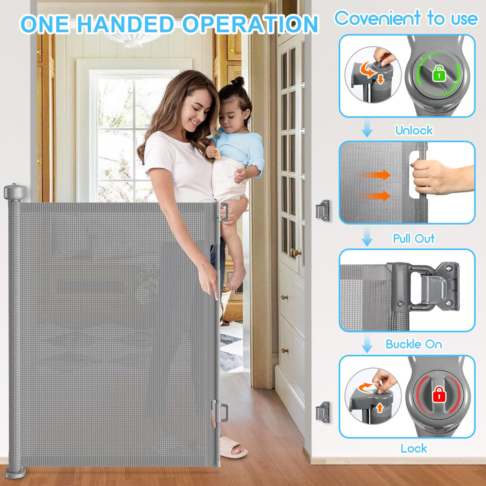 EZIGO safety-lock mechanism ensures controlled access for caregivers.