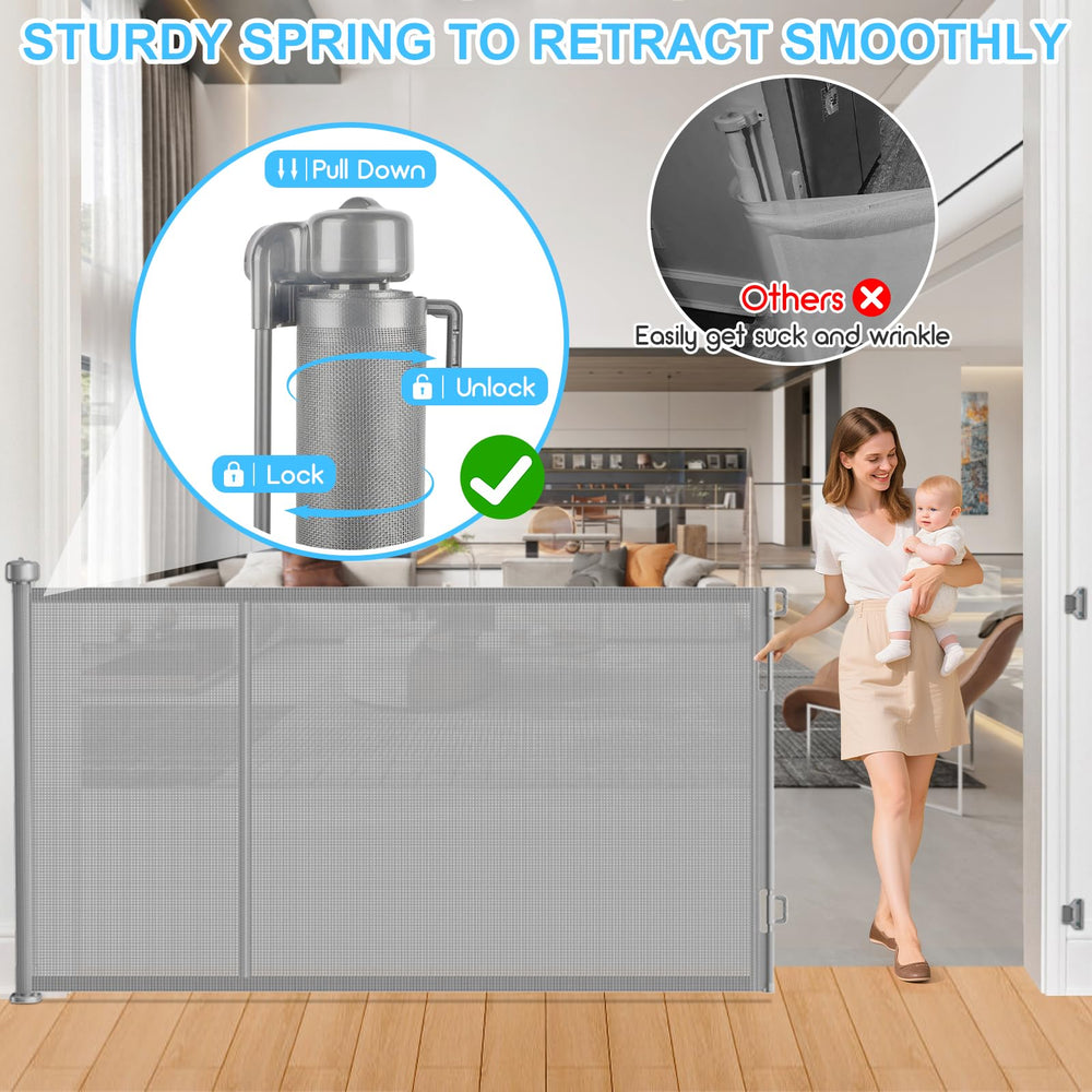 EZIGO safety-locking mechanism demonstrates reliable one-handed operation.