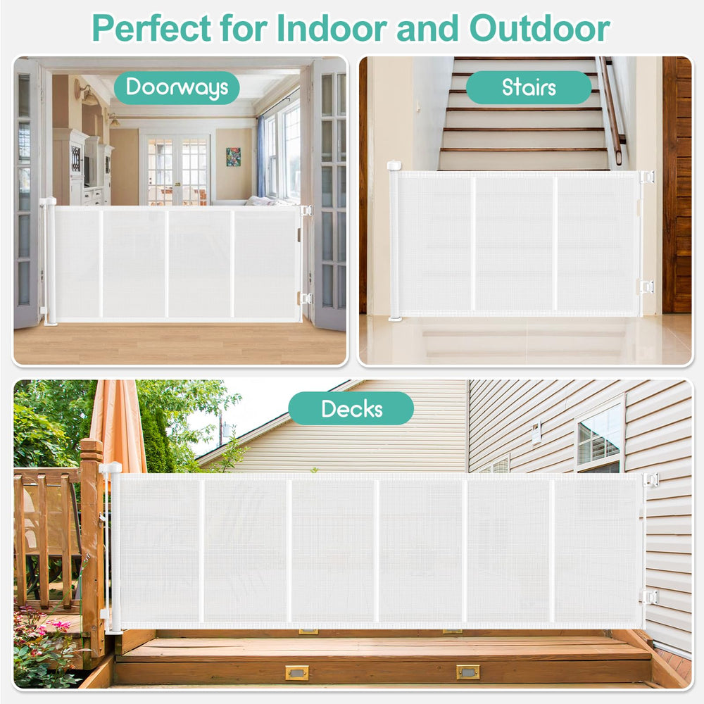 EZIGO Upgrade extra-wide 120in width highlights flexible coverage for large openings.