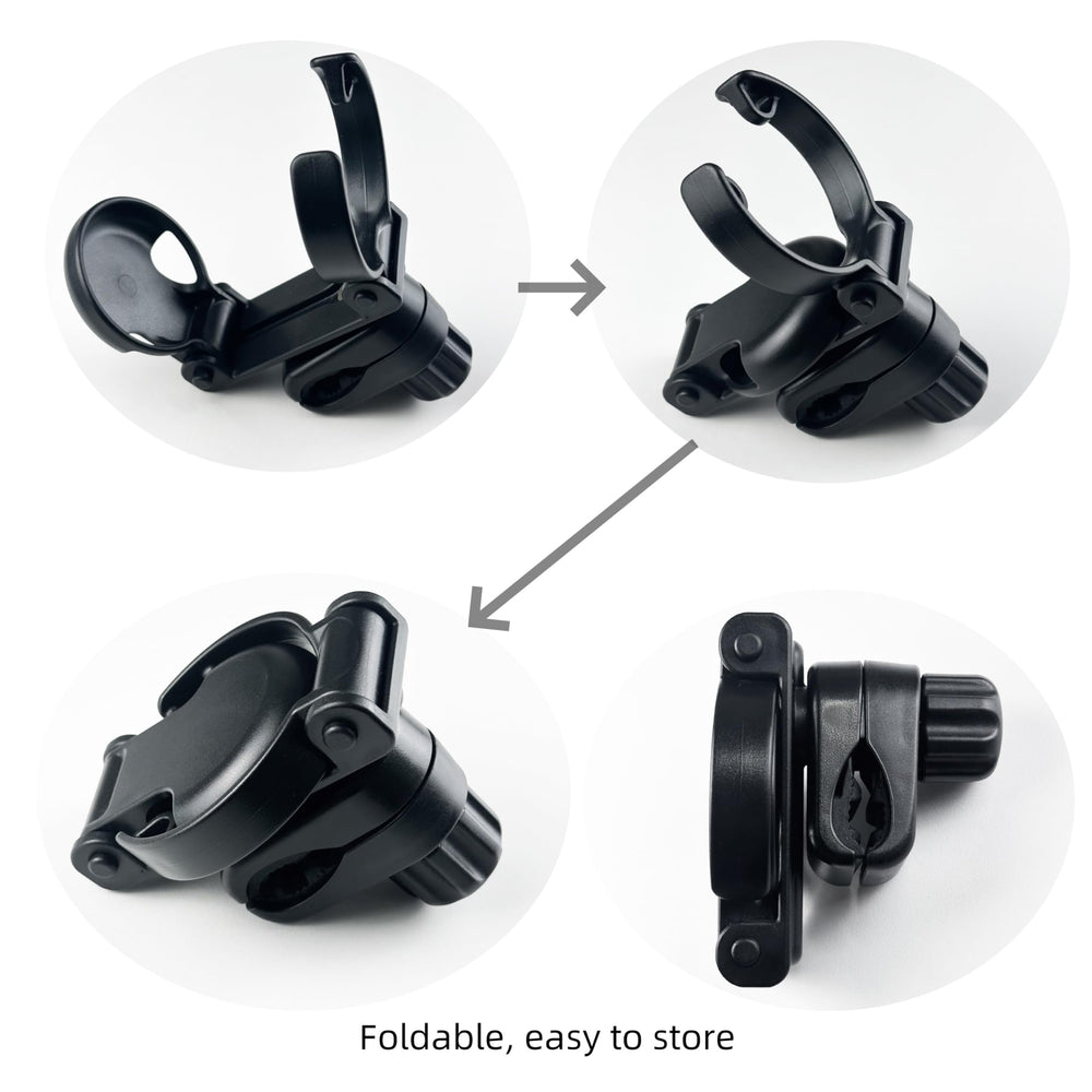 Ezkindheit cup holder with elastic grips holds bottles securely for outdoor use
