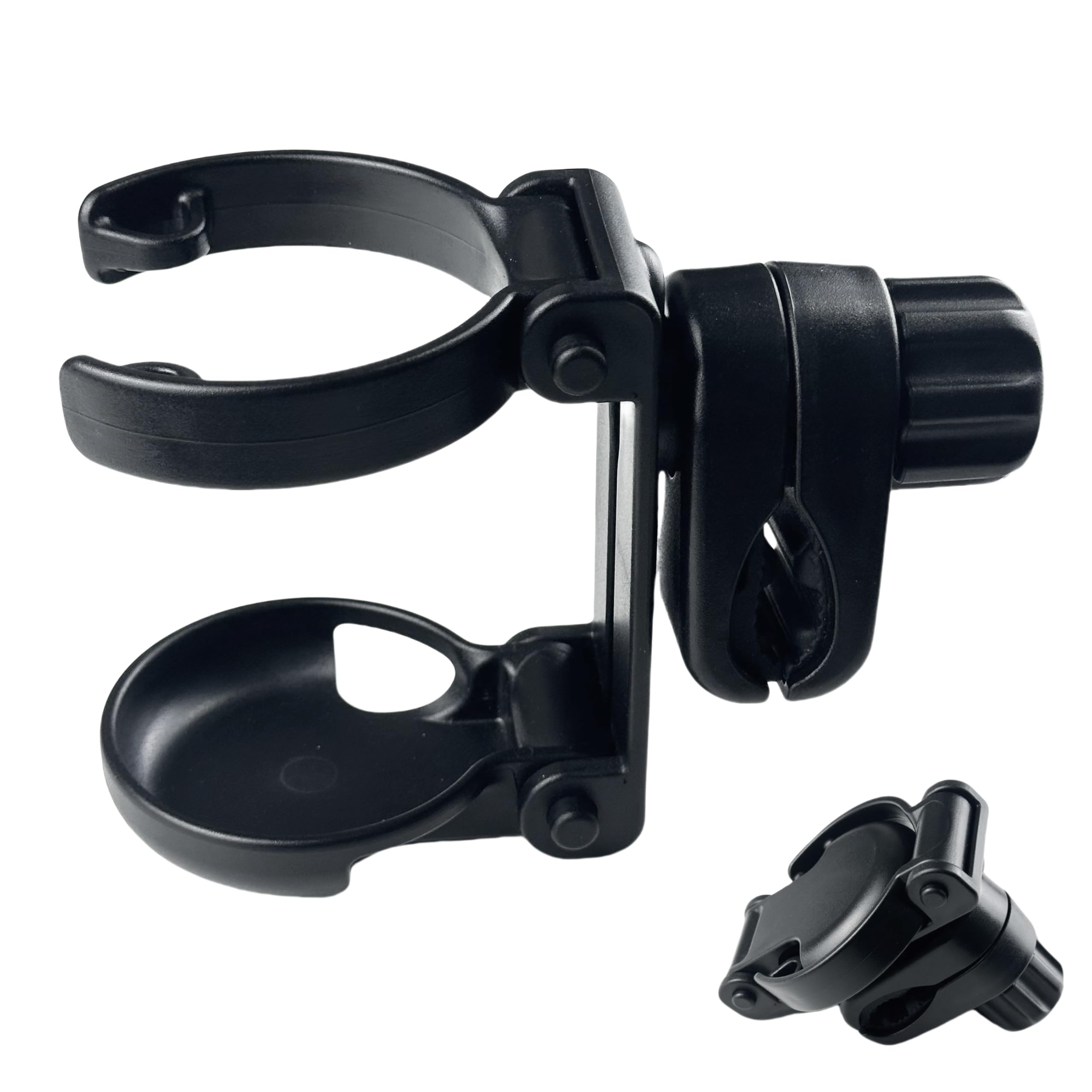Ezkindheit foldable cup holder on a stroller clip keeps drinks within reach during walks