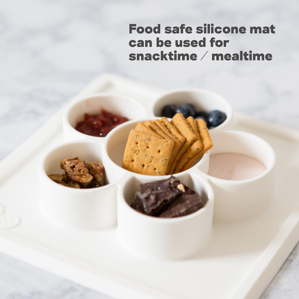 ezpz Mini Play Mat Sage dishwasher-safe for easy cleanup