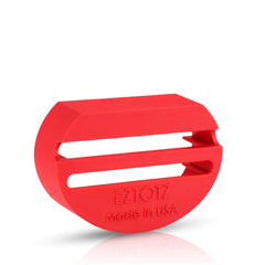 EZTOTZ BuckleShield universal-fit clip close-up for quick childproofing.